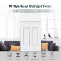 Hot sell 2020 popular smart home wall switch No battery wireless zigbee smart switch